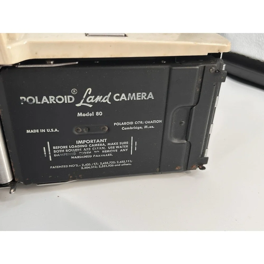 Vintage Land Camera Polaroid Highlander Folding Bellows Model 80A‎ 1950s